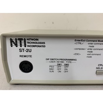 KLA-Tencor 750-615531-000 NTI ST-2U KVM Switch